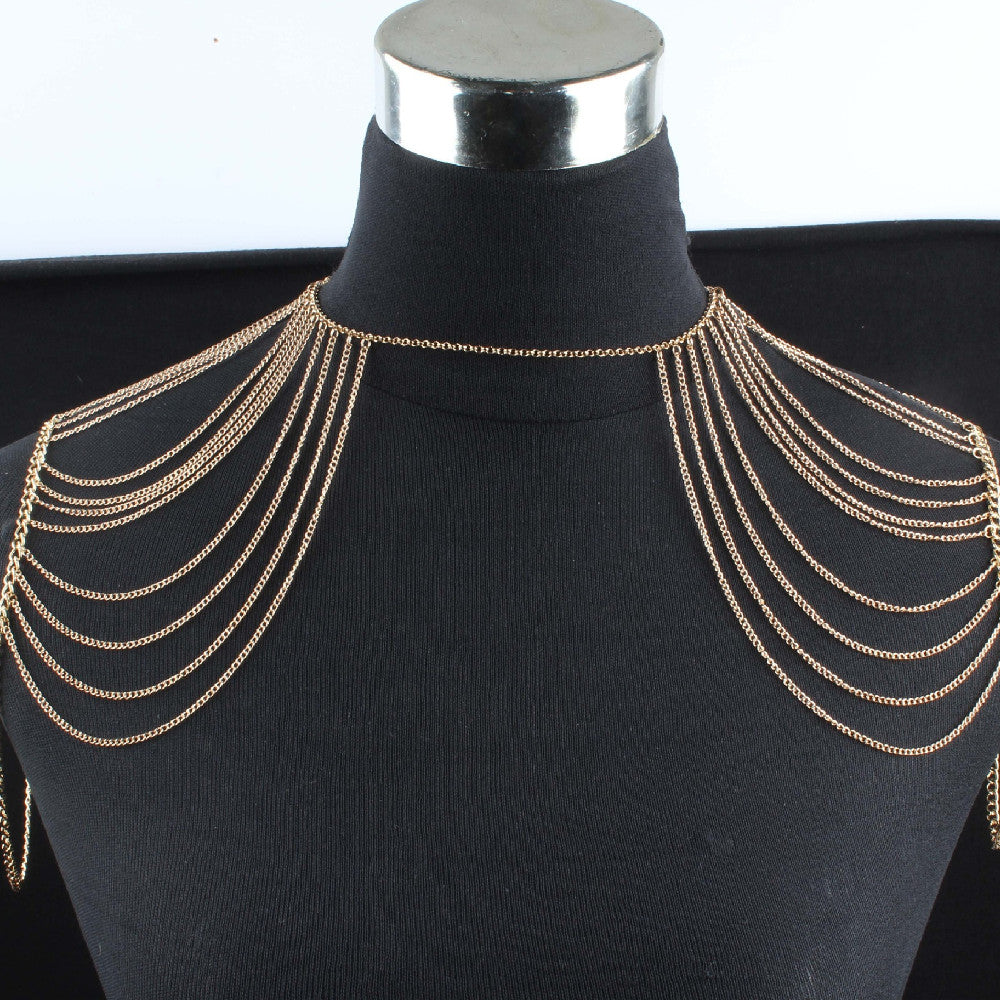 Fashion Simple Multi-layer Body Chains Women