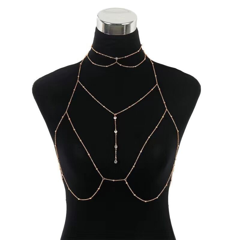 Three-dimensional Bikini Back Chain Accessory
