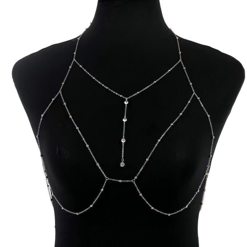 Three-dimensional Bikini Back Chain Accessory