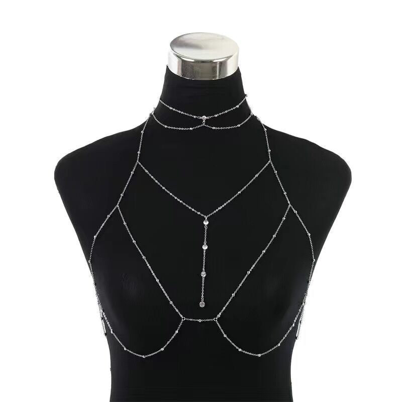 Three-dimensional Bikini Back Chain Accessory