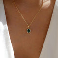 Fashionable Round Clavicle Chain Alloy Necklace For Women